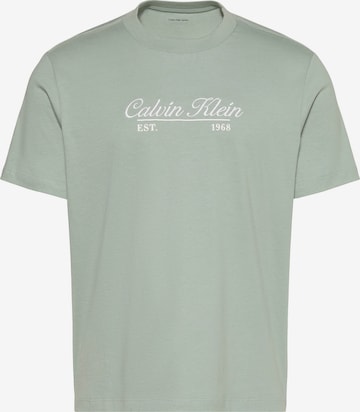Calvin Klein Jeans Shirt in Green: front