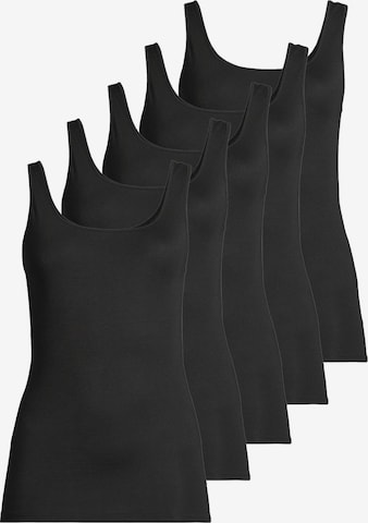 SPEIDEL Undershirt 'Nadine' in Black: front