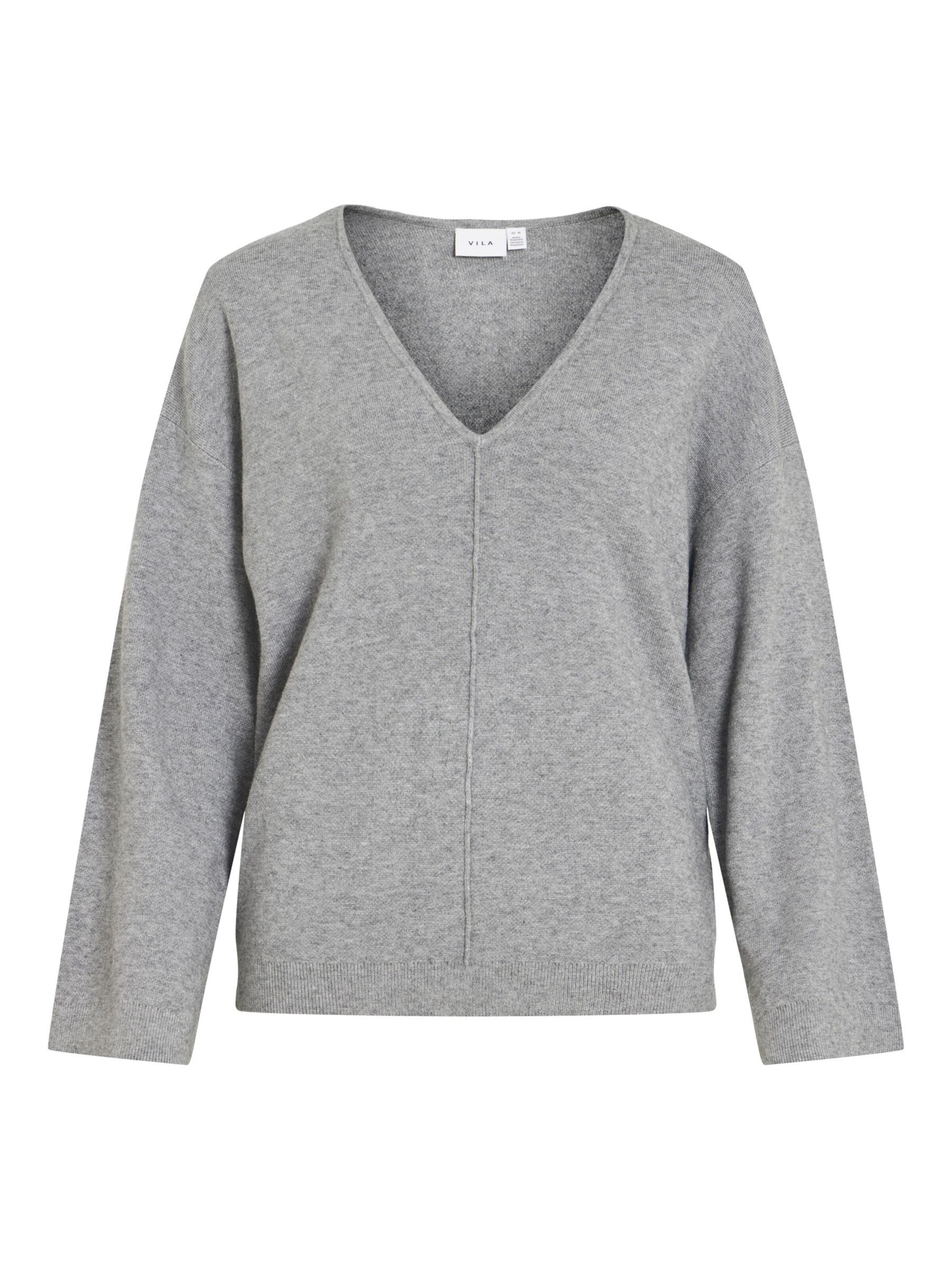 Pull-over VILA en gris : devant
