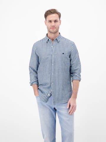 LERROS Regular fit Button Up Shirt in Blue