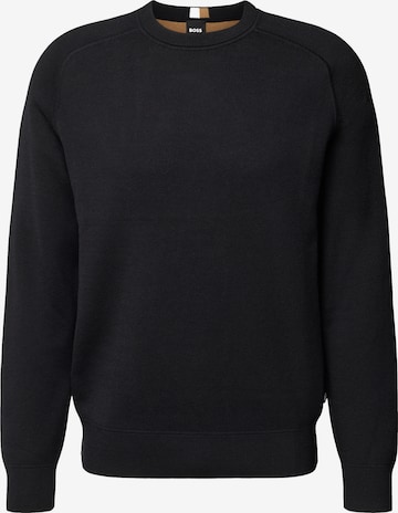 BOSS Pullover 'Hidoneo' in Schwarz: Vorderseite
