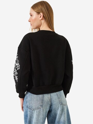 Bianco Lucci - Sweatshirt 'Sweatshirts' em preto