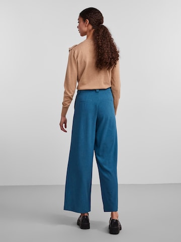 Y.A.S Loose fit Pleat-Front Pants 'Milla' in Green