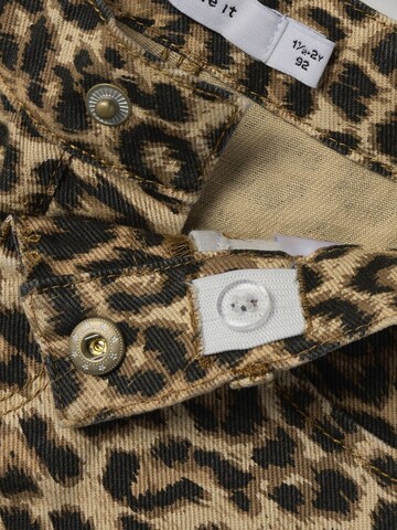 NAME IT Regular Broek in Bruin
