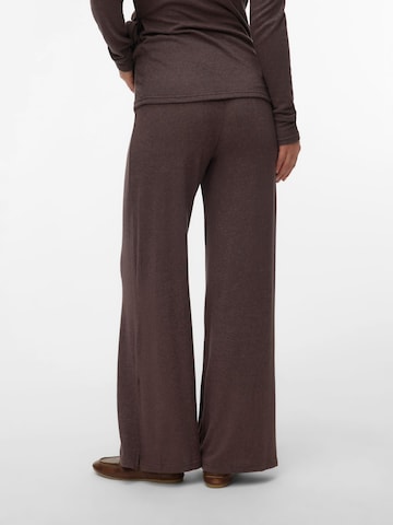 MAMALICIOUS Wide leg Broek in Bruin
