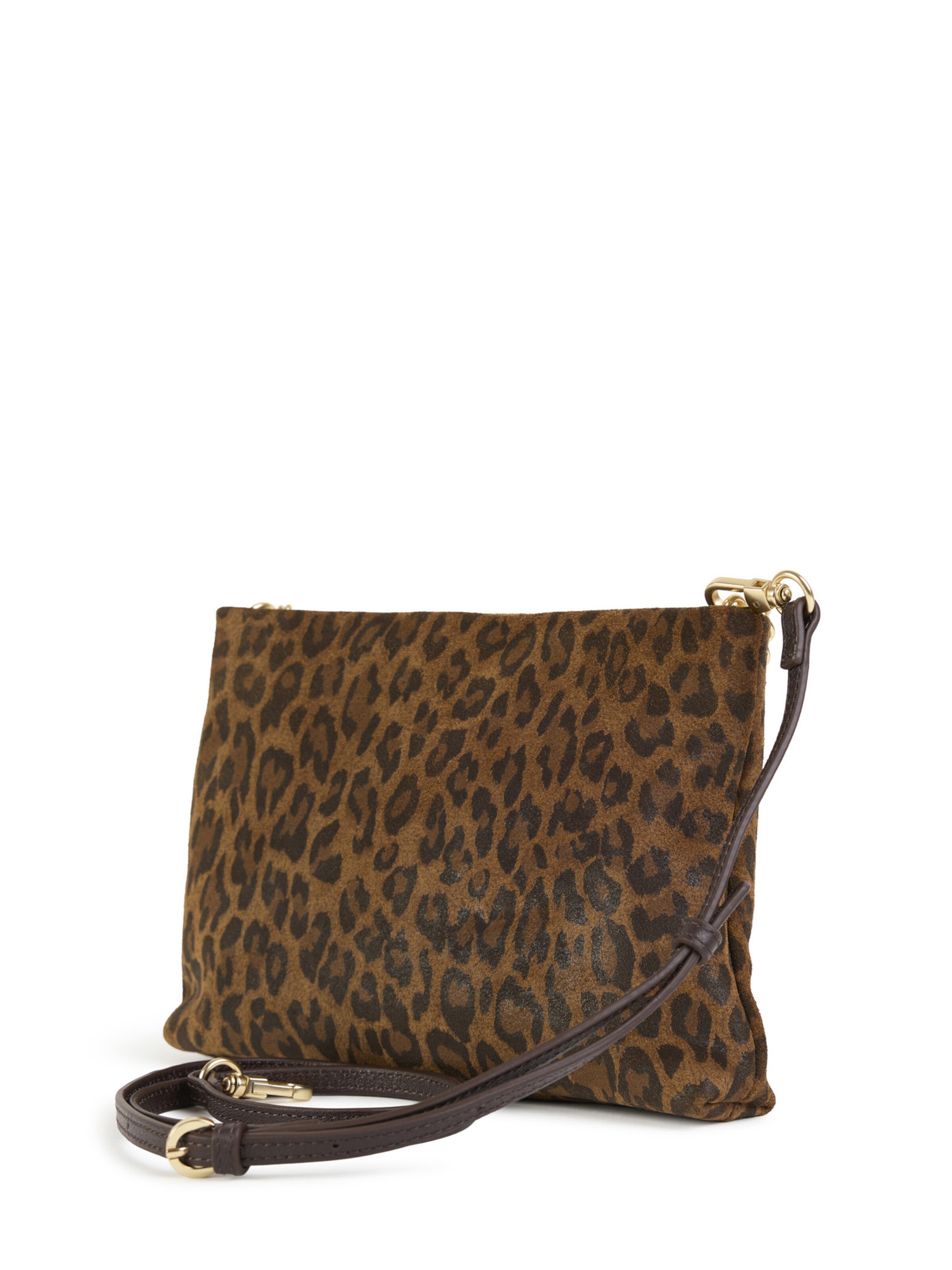 Nat&Nin Pisemska torbica ' MOLLY ' | rjava barva