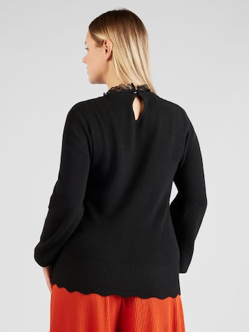 ONLY Carmakoma Sweater 'REBECCA' in Black
