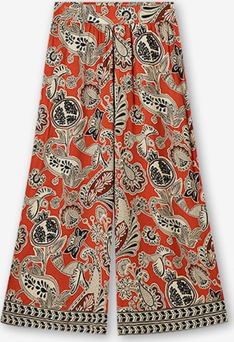 oranžinė Gisela Laisvas Pižaminės kelnės: priekis
