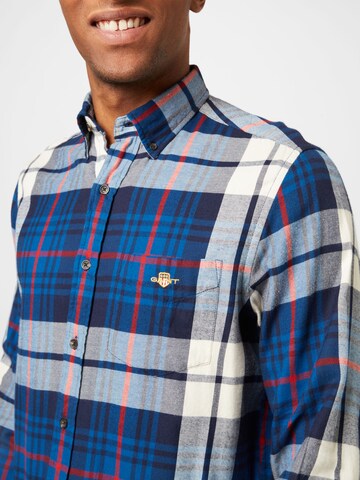 GANT Regular fit Button Up Shirt in Blue