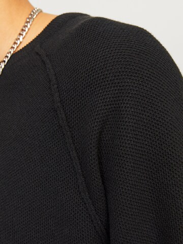 JACK & JONES Pullover 'MASON' in Schwarz