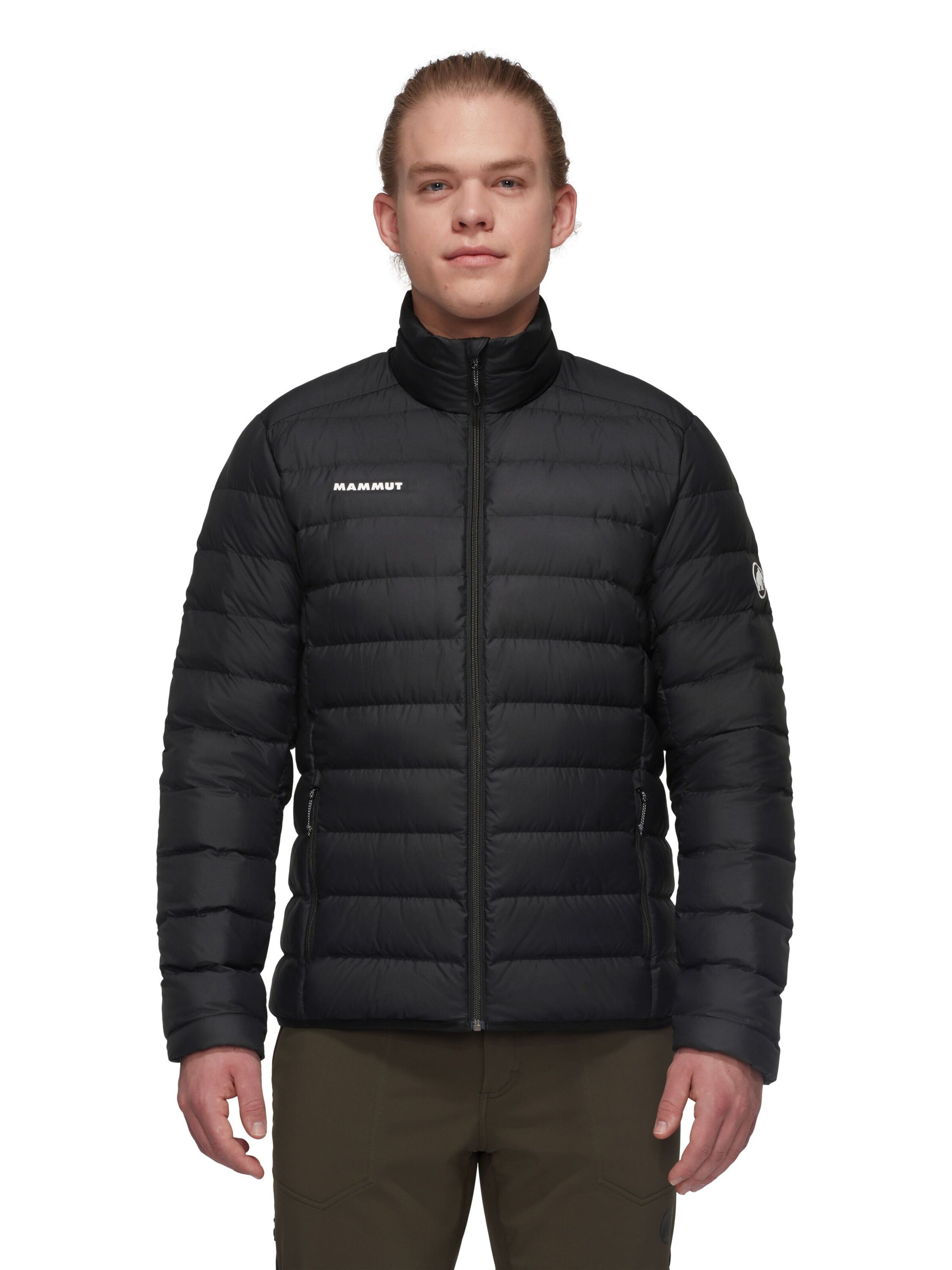 MAMMUT Outdoor jacket in Black: front