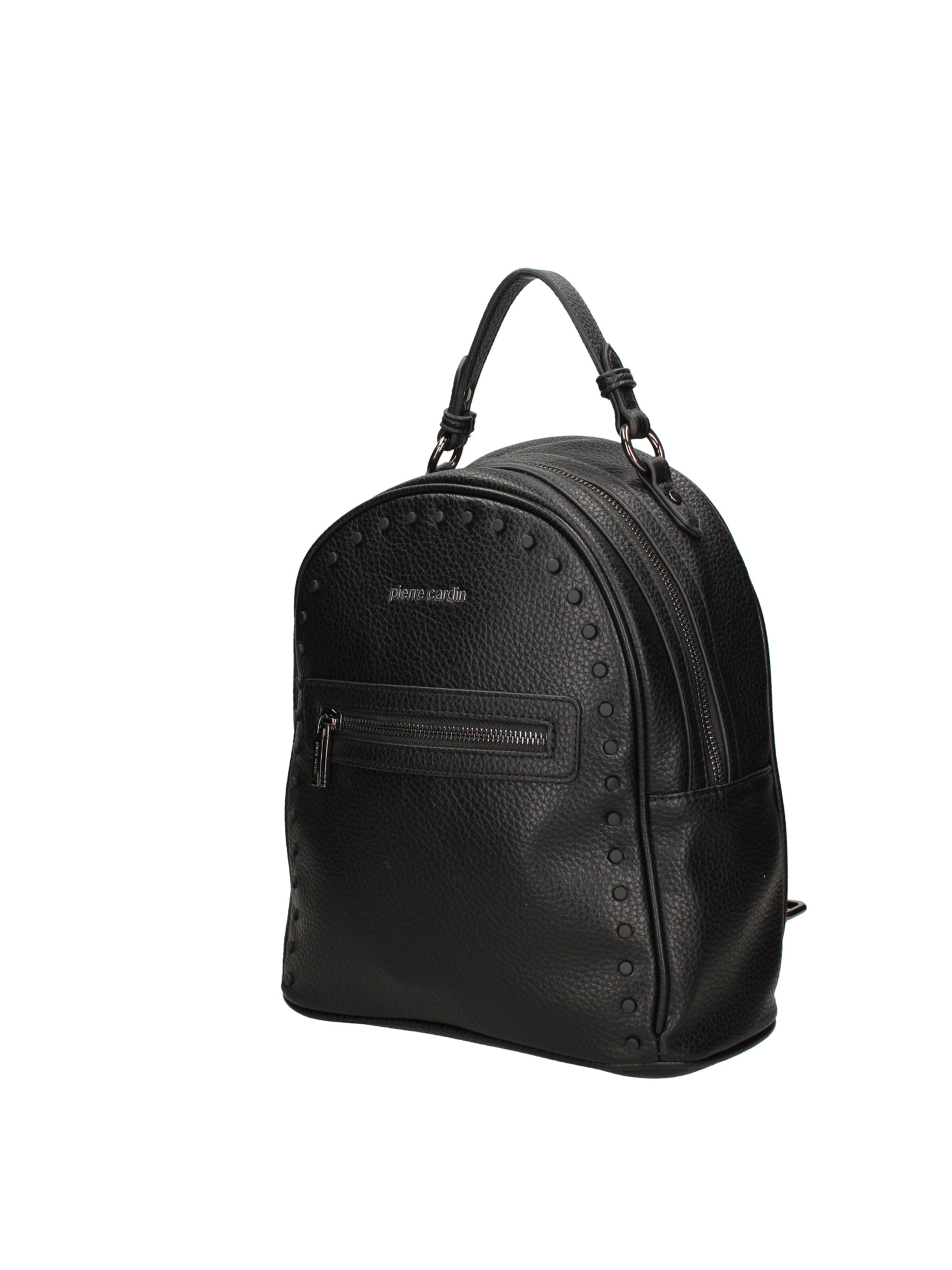 PIERRE CARDIN Backpack in Black: front