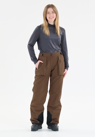 SLOPE Regular Outdoor trousers in Black
