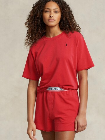 Pyjama Polo Ralph Lauren en rouge : devant