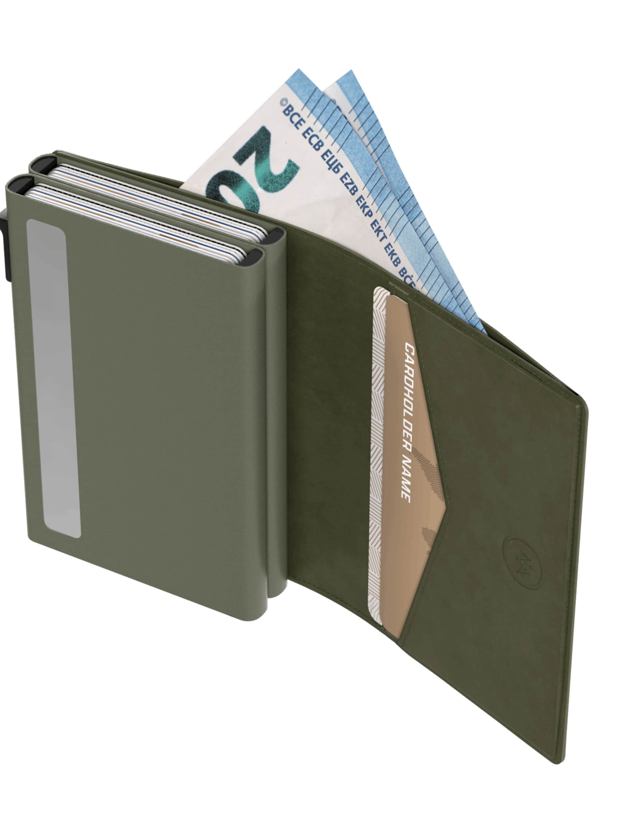 Prowallet Portemonnee 'Pasjeshouder Double' in Groen