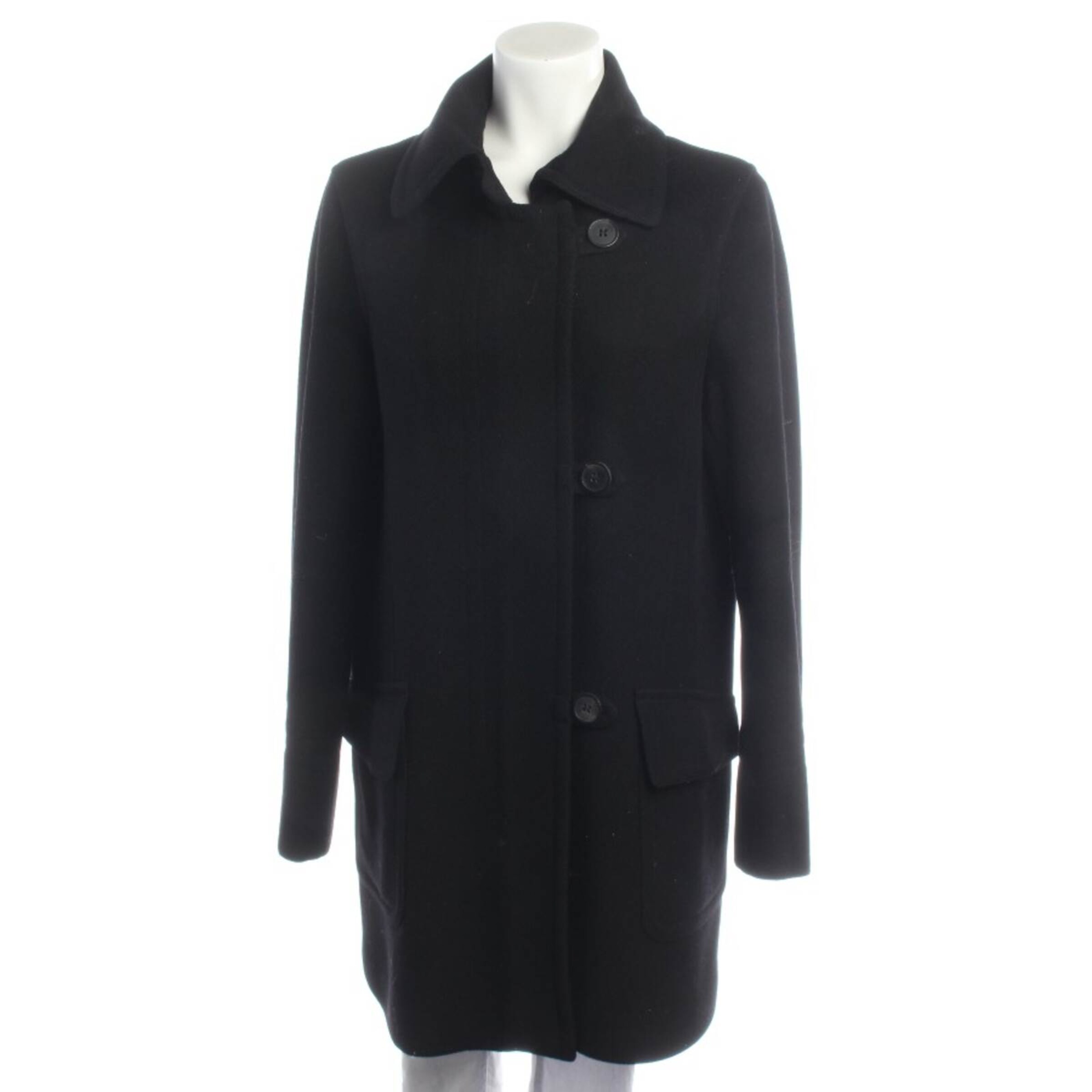 Windsor Übergangsjacke M in Schwarz: Vorderseite