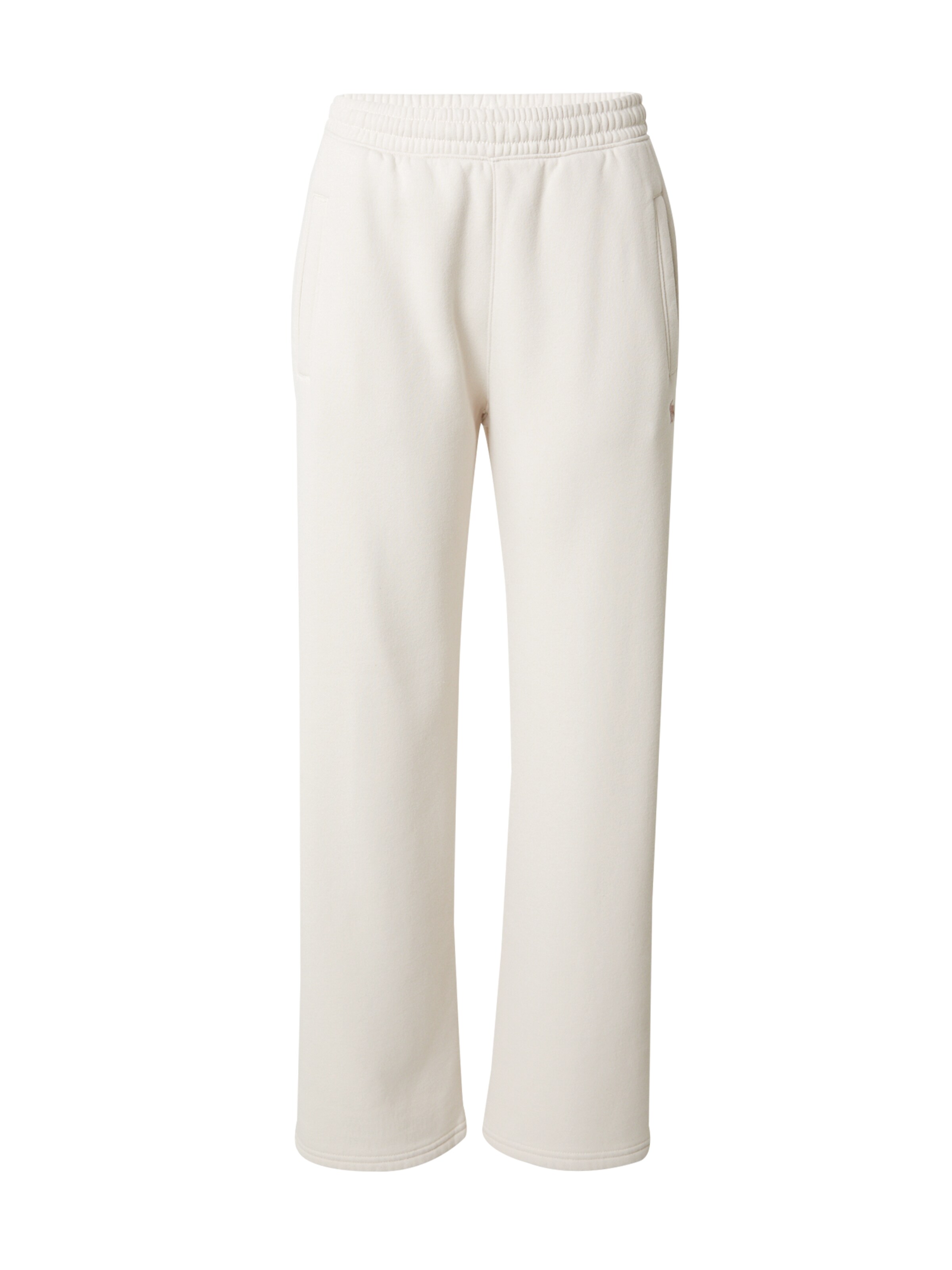Abercrombie & Fitch Loosefit Broek in Beige: voorkant
