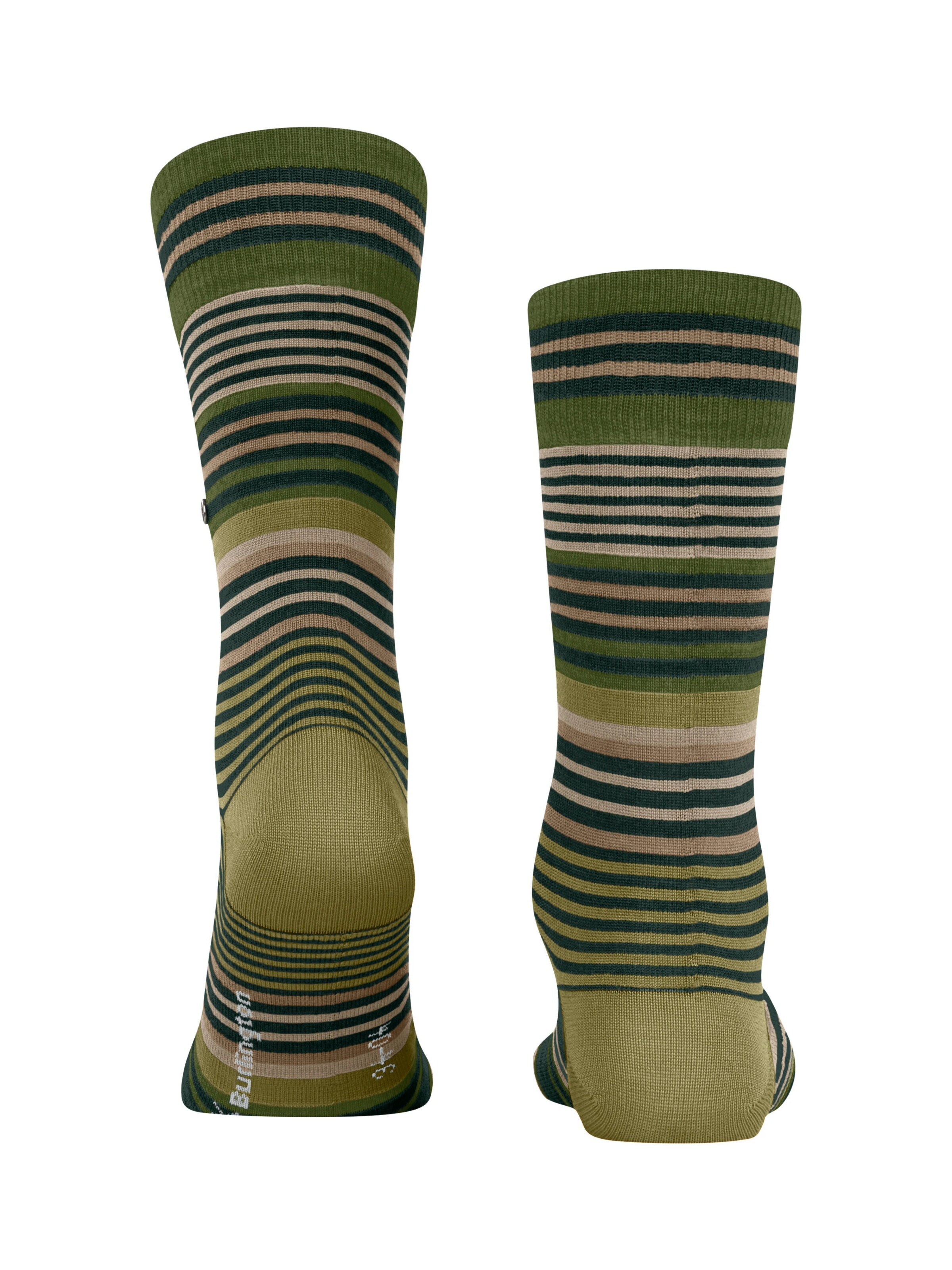BURLINGTON Socks 'Stripe' in Green