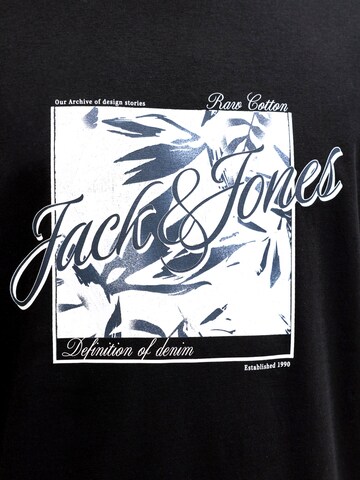 JACK & JONES T-Shirt 'JJHONOLULU' in Schwarz