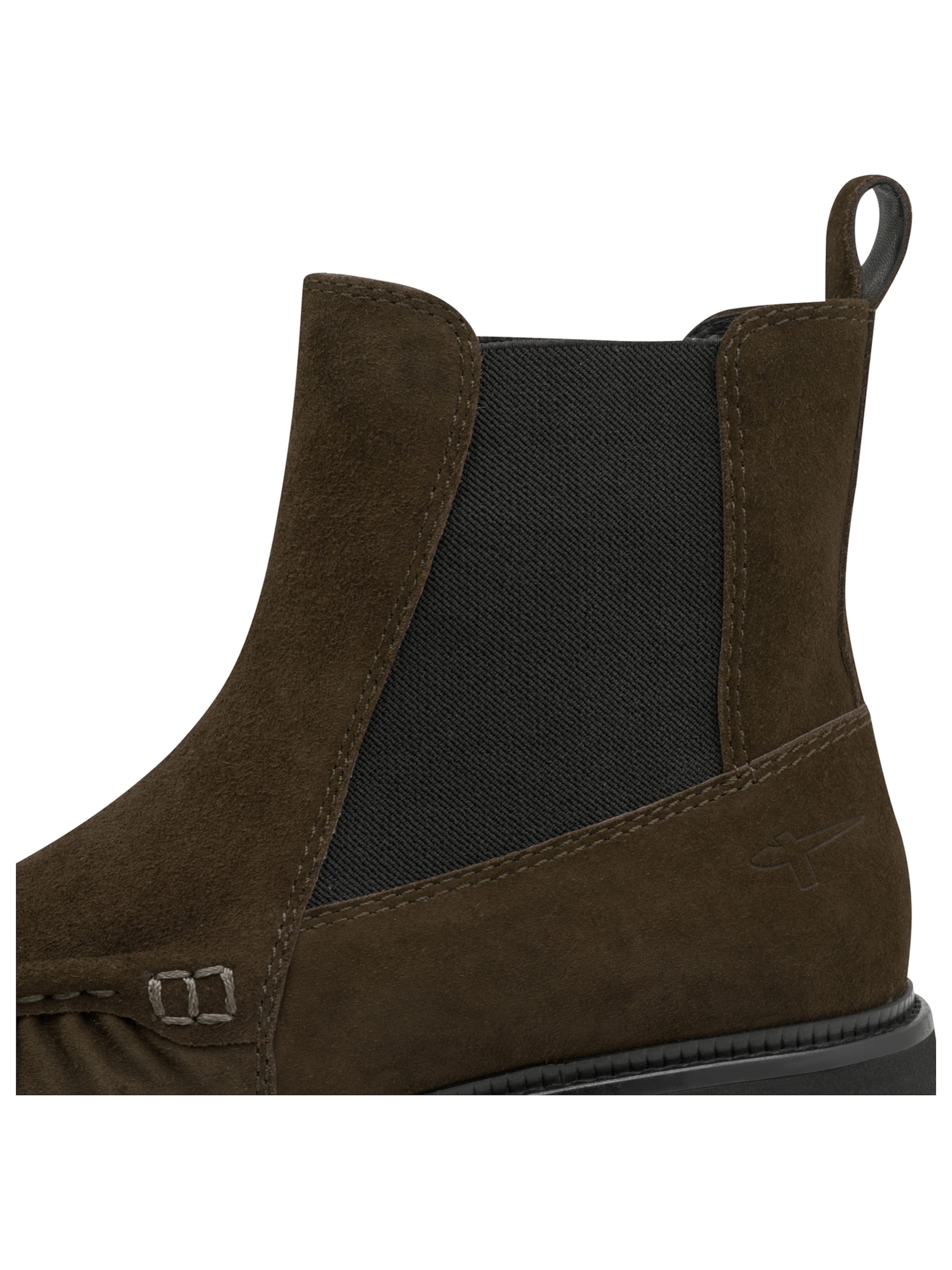 Tamaris Chelsea Boots in Green