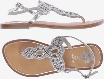 GIOSEPPO Sandals & High-Heeled Sandals in 35 in Silver: front