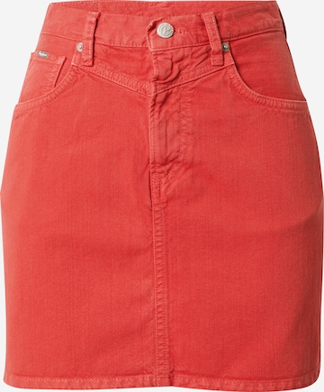 Pepe Jeans Rok 'RACHEL' in Rood: voorkant