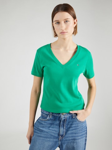 TOMMY HILFIGER T-shirt 'CODY' i grön: framsida