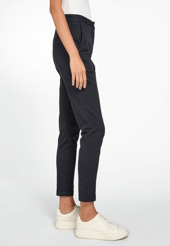 Regular Pantalon Basler en bleu