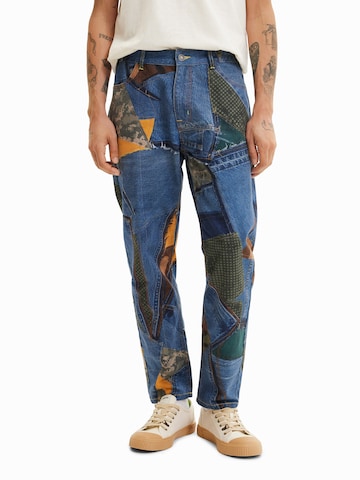Desigual Slimfit Jeans 'Velez' in Blauw: voorkant