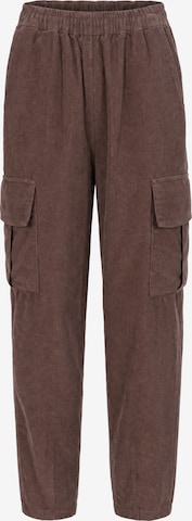 Pantalon cargo ' MADISON ' Seasons of April en marron : devant