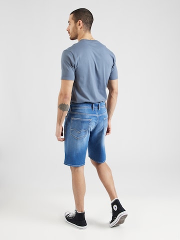 REPLAY Regular Shorts 'GROVER' in Blau