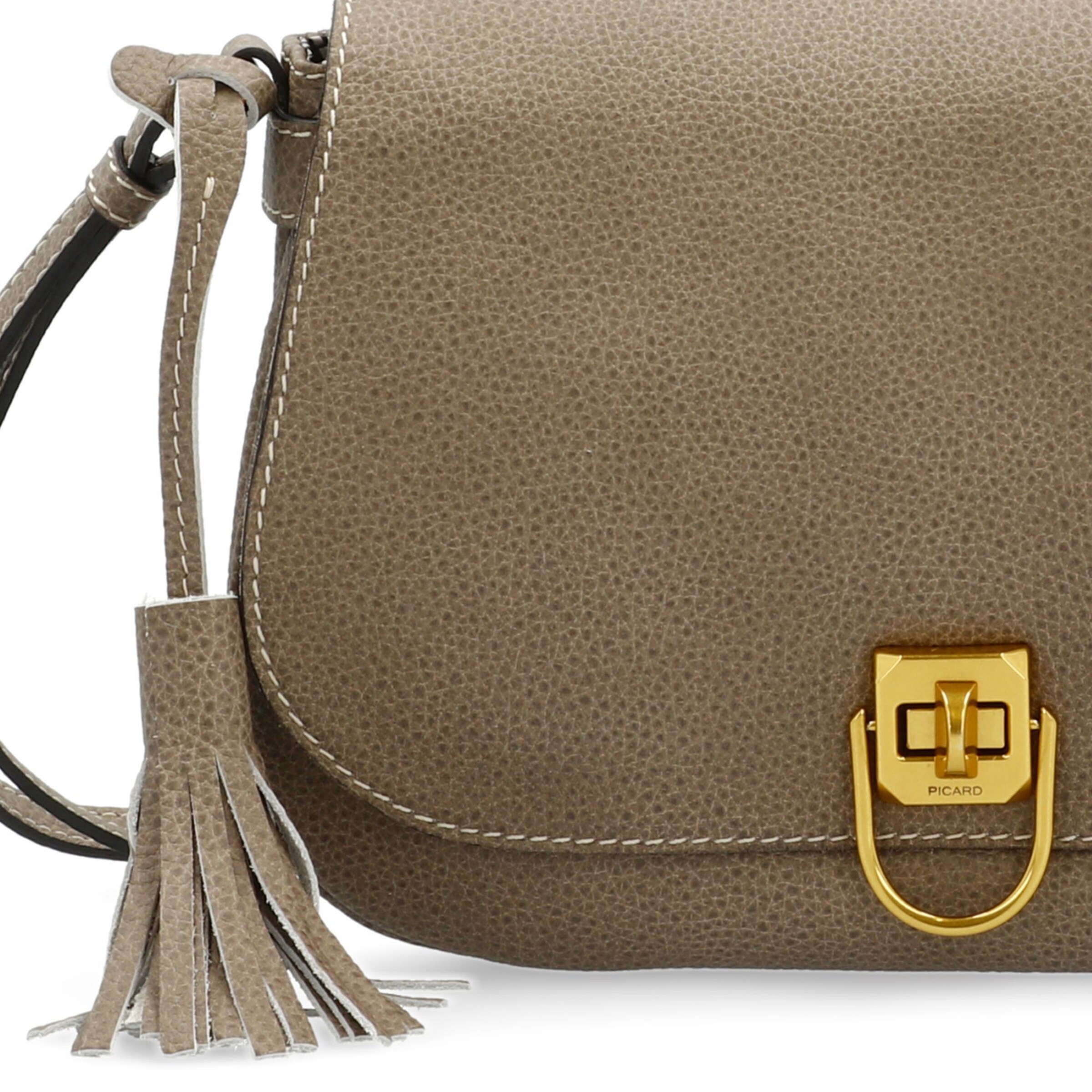 Sac bandoulière Picard en gris