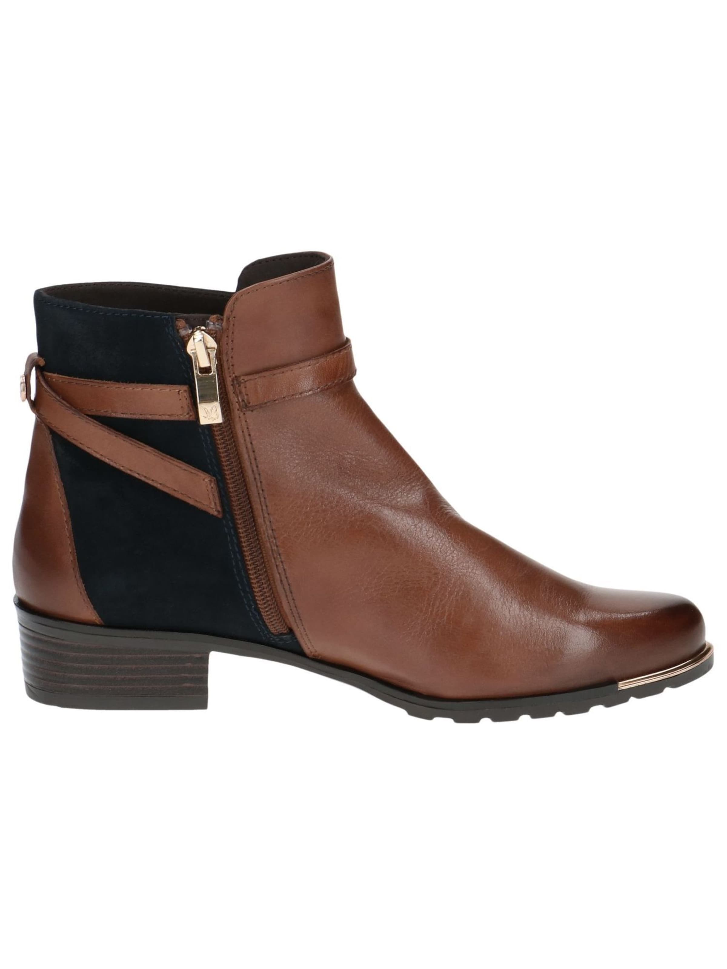 CAPRICE - Botines en marrón