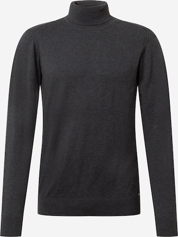 INDICODE JEANS Sweater 'Burns' in Grey: front