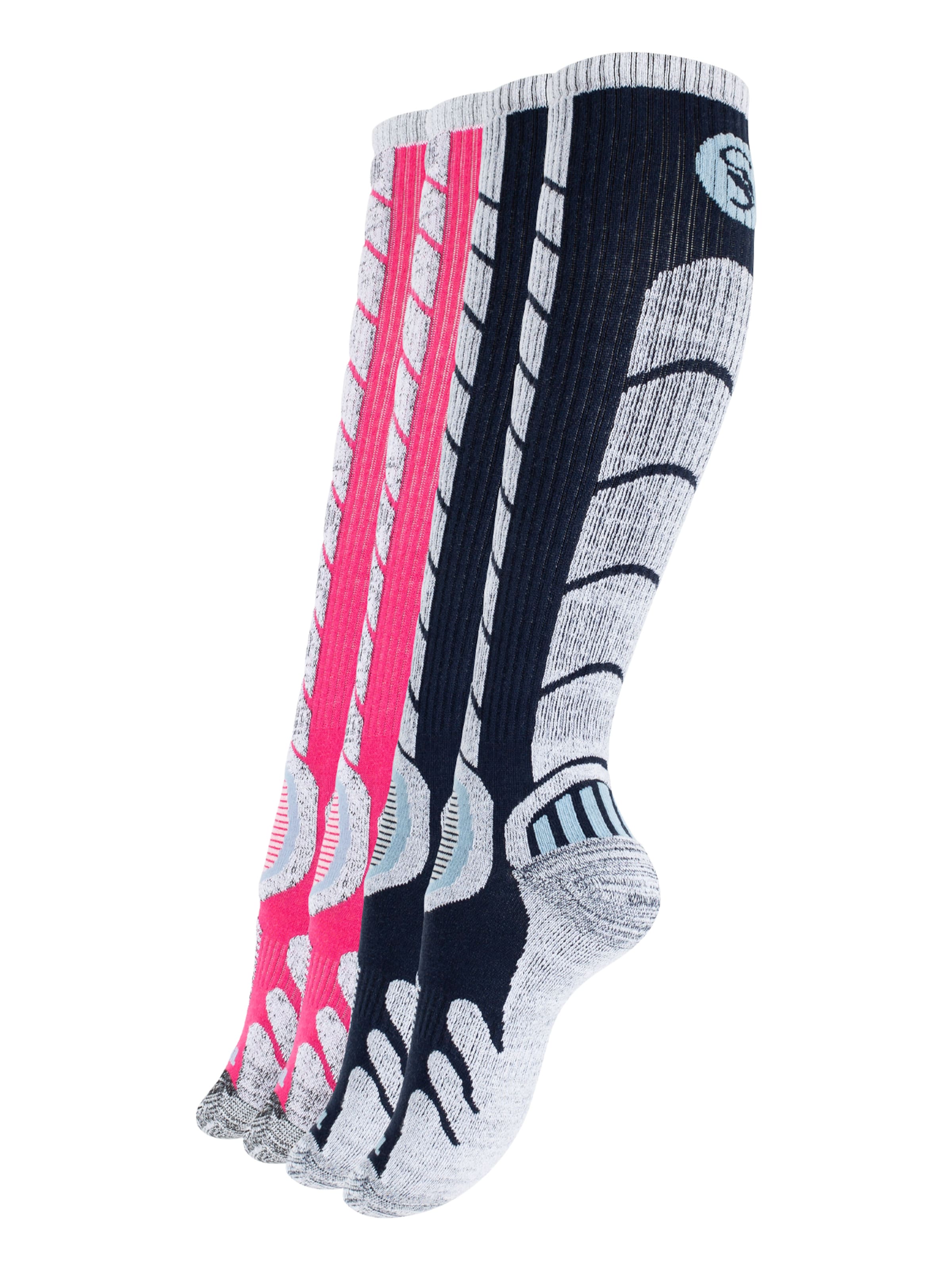 Calzino sportivo di Stark Soul in rosa: frontale