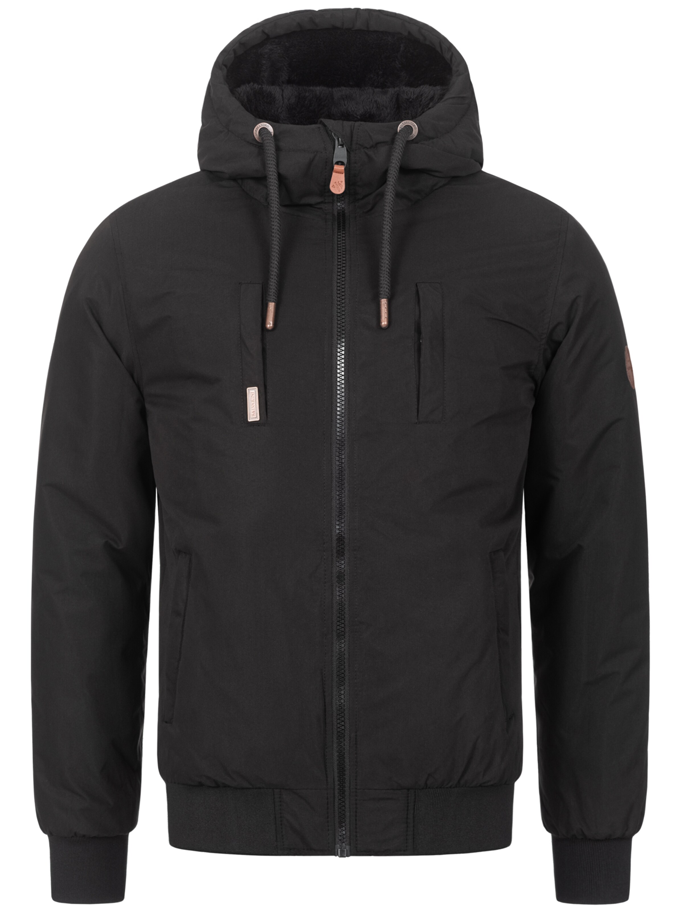 Alessandro Salvarini Jacke in Schwarz