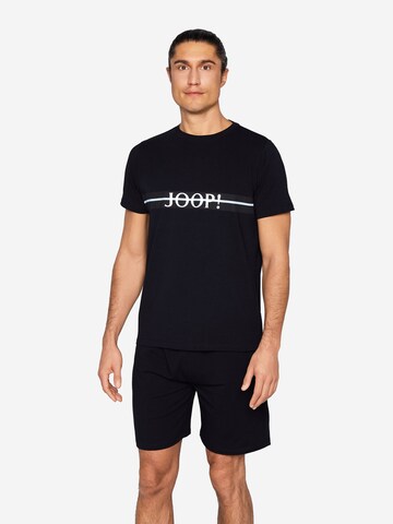 JOOP! Pyjama lang ' Core ' in Zwart: voorkant