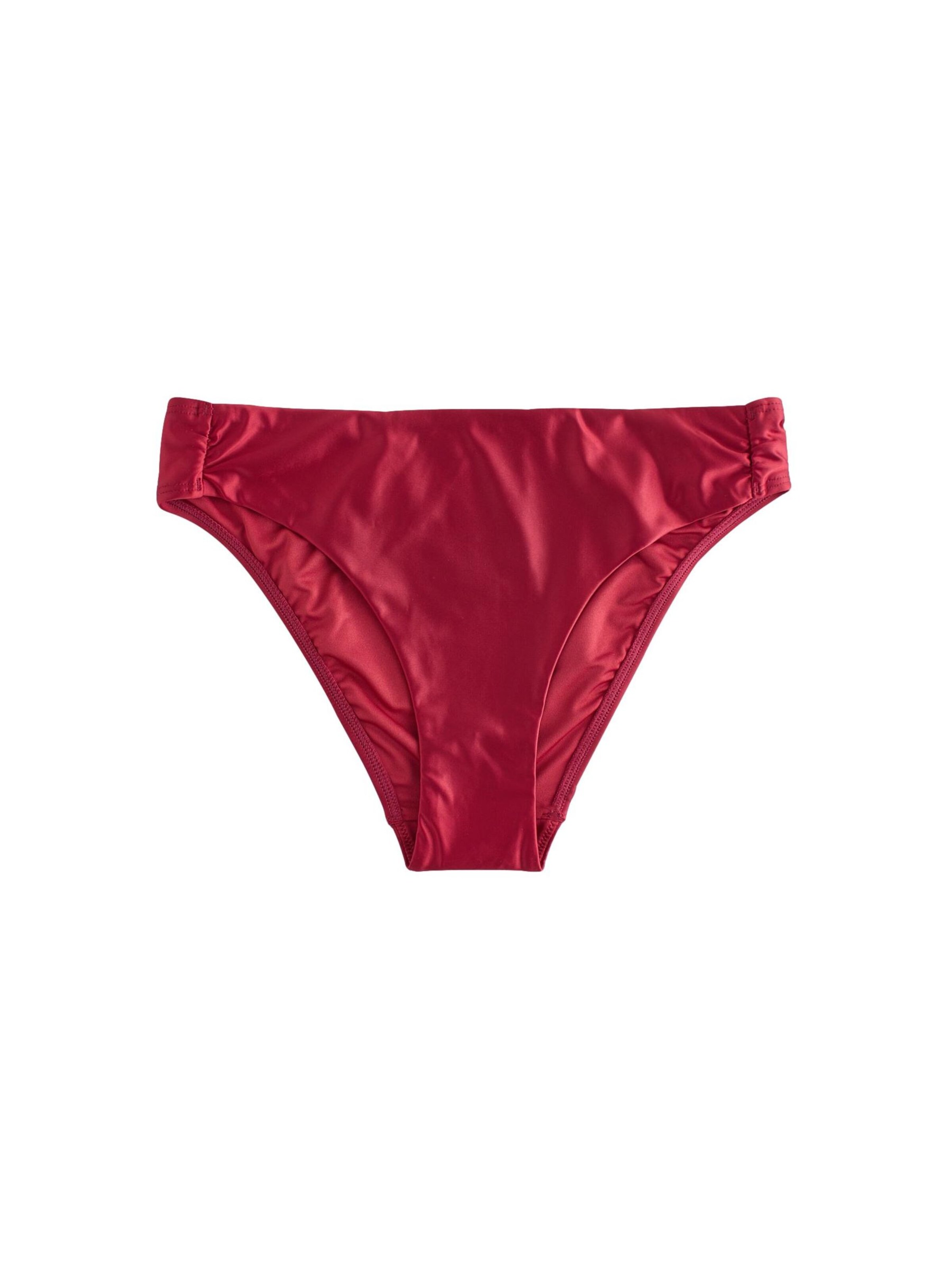 sarkans Mint Velvet Bikini apakšdaļa: no priekšpuses
