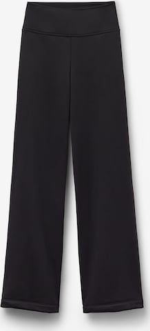 CALZEDONIA Regular Pants 'Palazzo' in Black: front