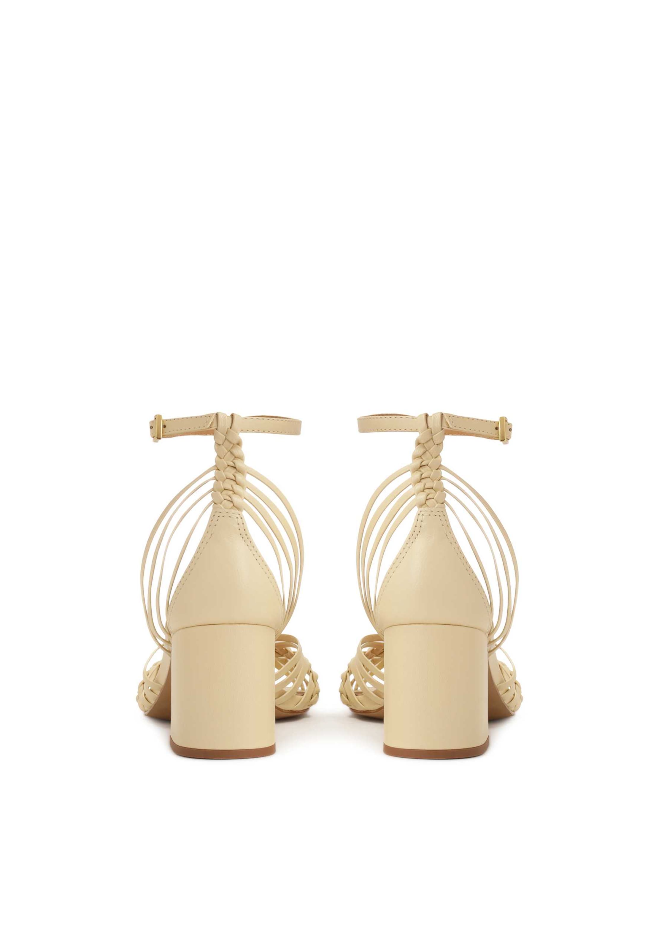 Kazar Strap Sandals in Beige
