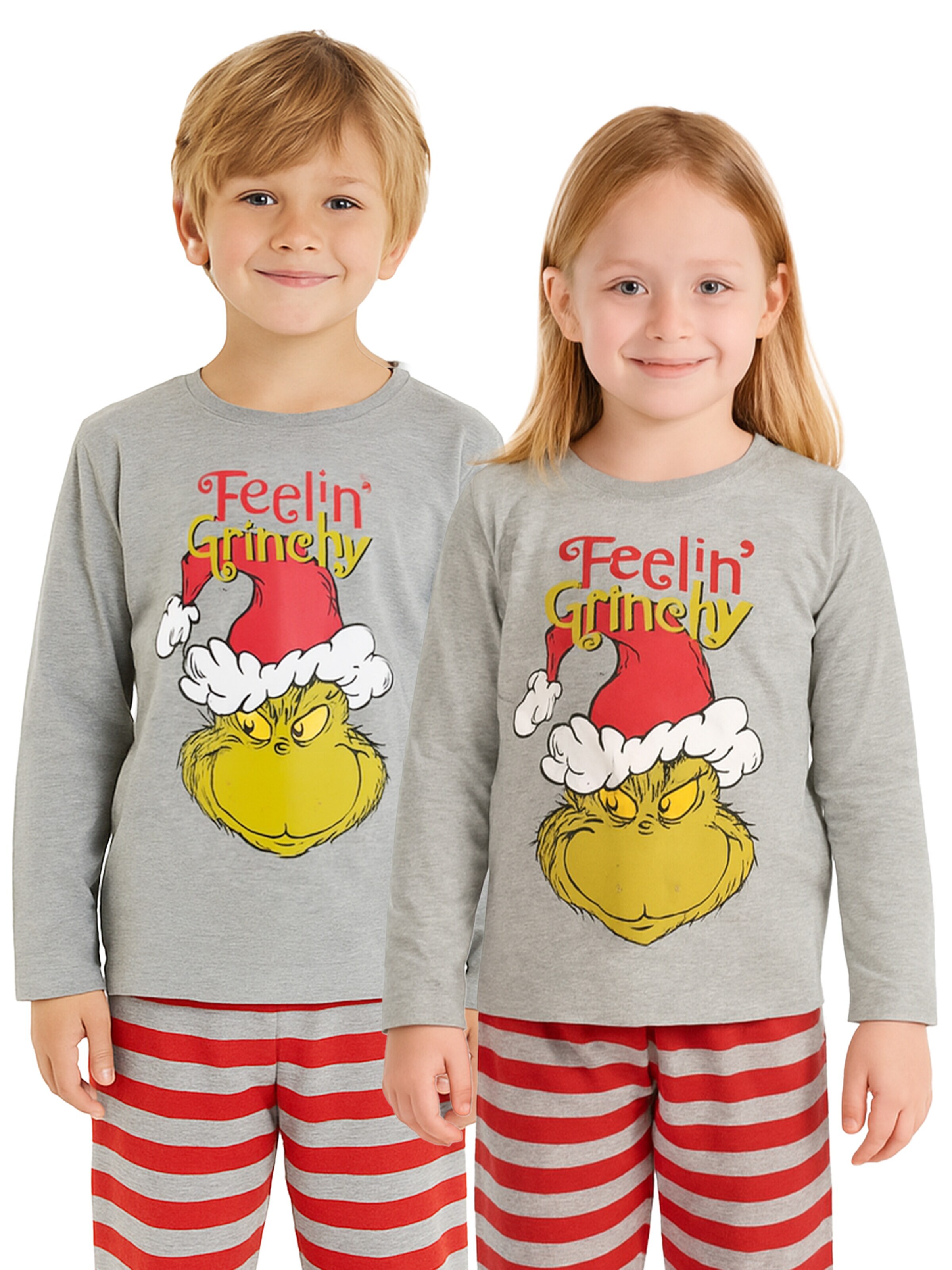 The Grinch Pajamas in Mixed colours: front