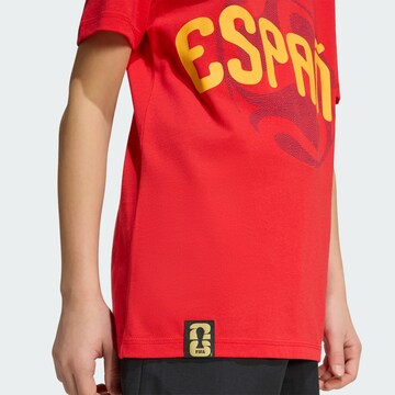 T-Shirt fonctionnel 'FIFA Fussball-Weltmeisterschaft 26™ Spanien' ADIDAS PERFORMANCE en rouge