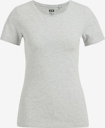 T-shirt WE Fashion en gris : devant