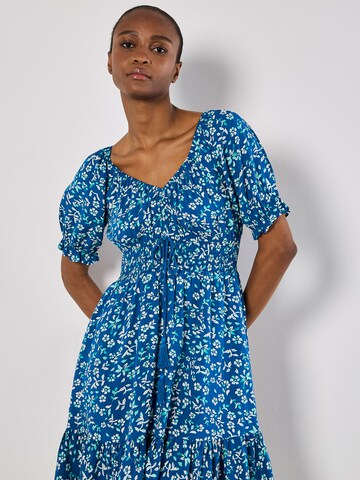Robe ' ' Apricot en bleu