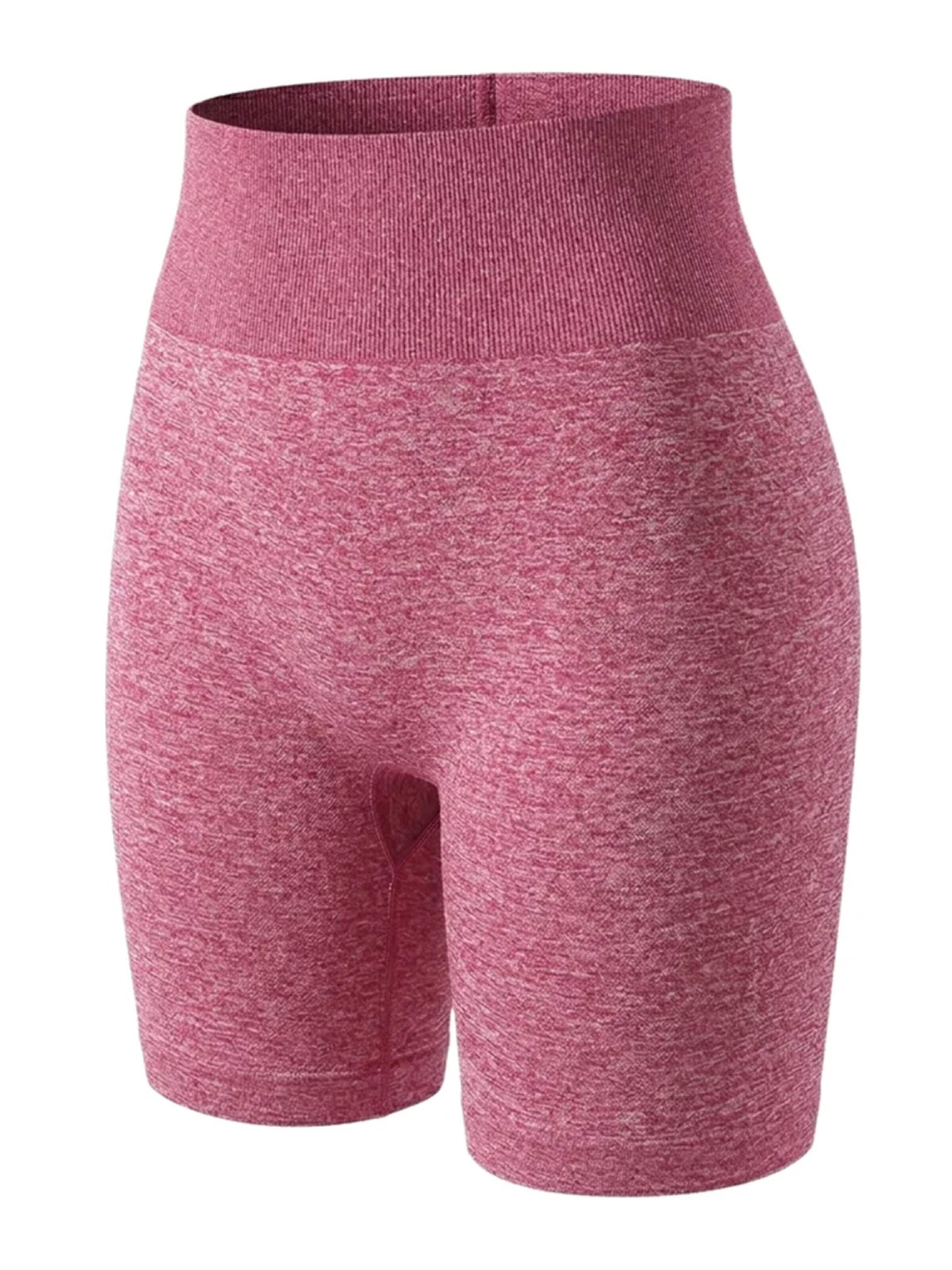 Shapetape Slimfit Leggings 'High Waist Sport Short' in Roze