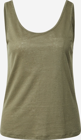 Top 'Phoebe' di PIECES in verde: frontale