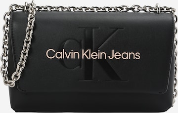 Calvin Klein Jeans Regularen Torba za čez ramo | črna barva