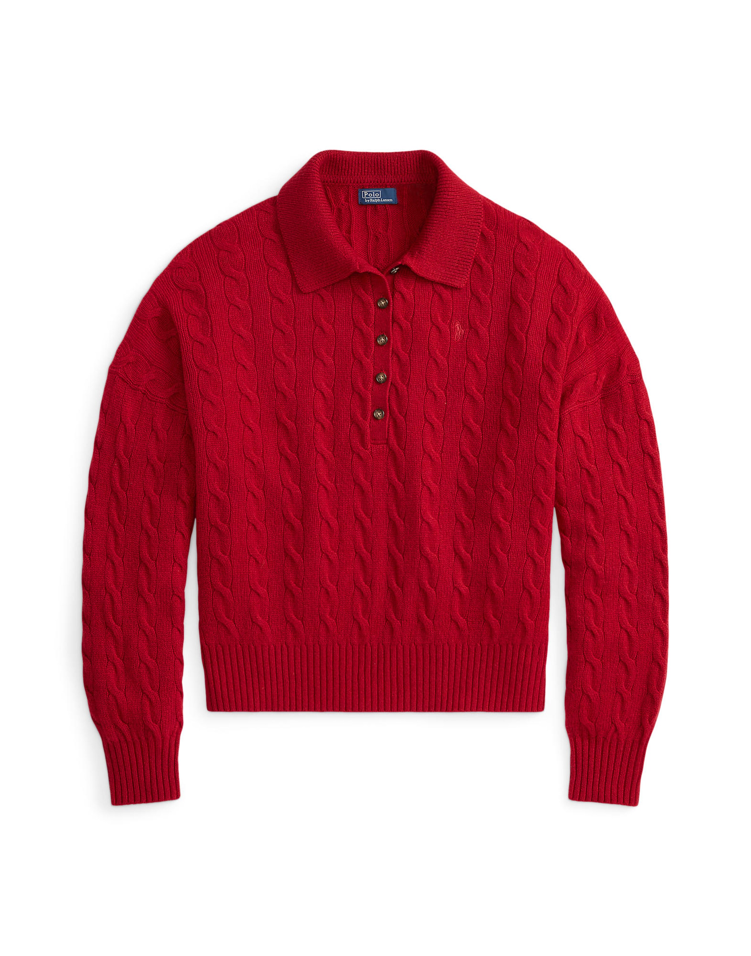 Polo Ralph Lauren Neulepaita värissä punainen: etupuoli
