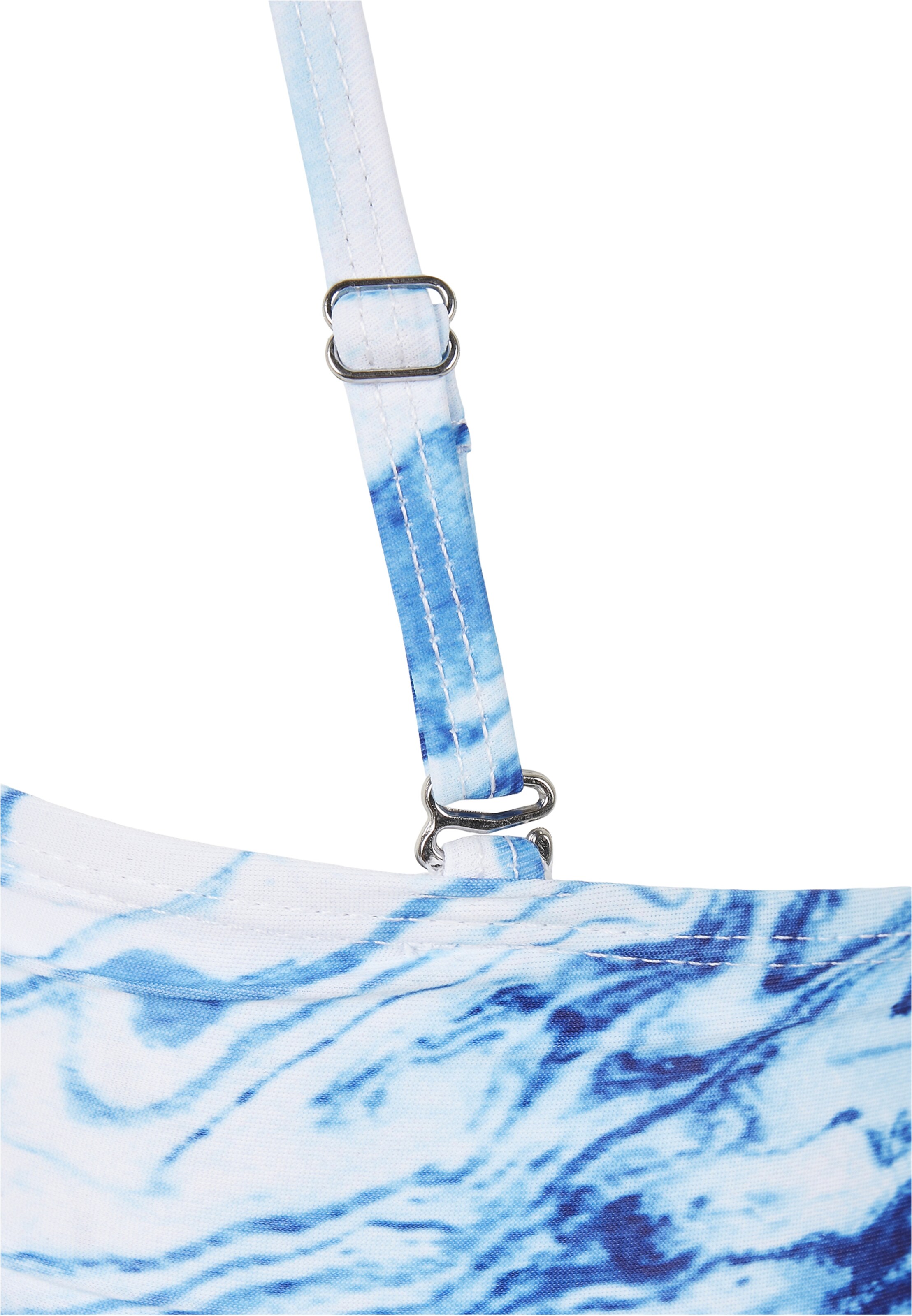 Urban Classics Бюстие Бански тип бикини в бяло