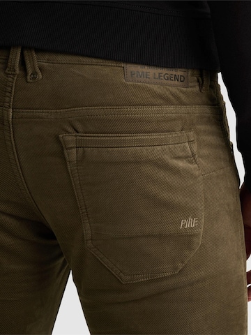 PME Legend Regular Byxa 'PME Legend Nightflight regular fit pants in corduroy' i brun